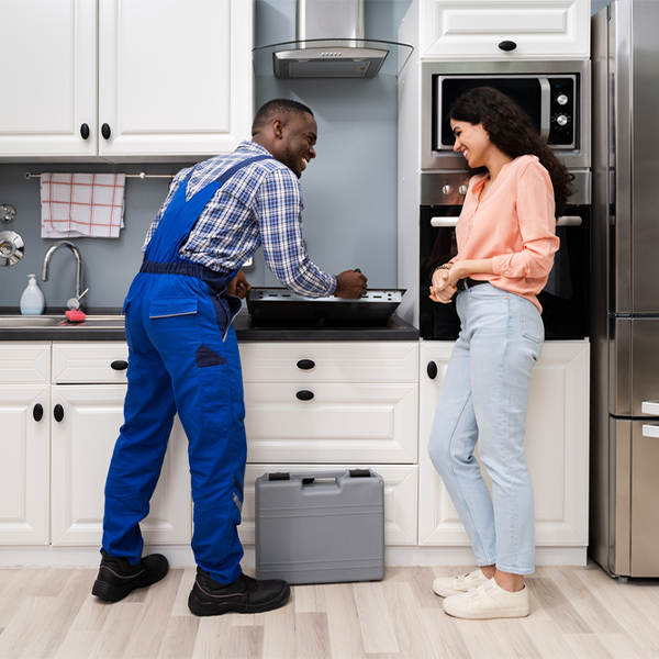 how long does it typically take to complete cooktop repair services in Patterson Heights